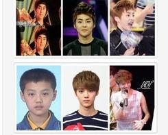 chen小时候的照片,Chen的珍贵回忆瞬间